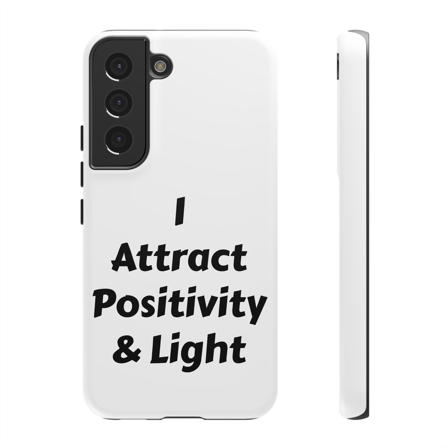 I Attract Positivity and Light | Tough Cases