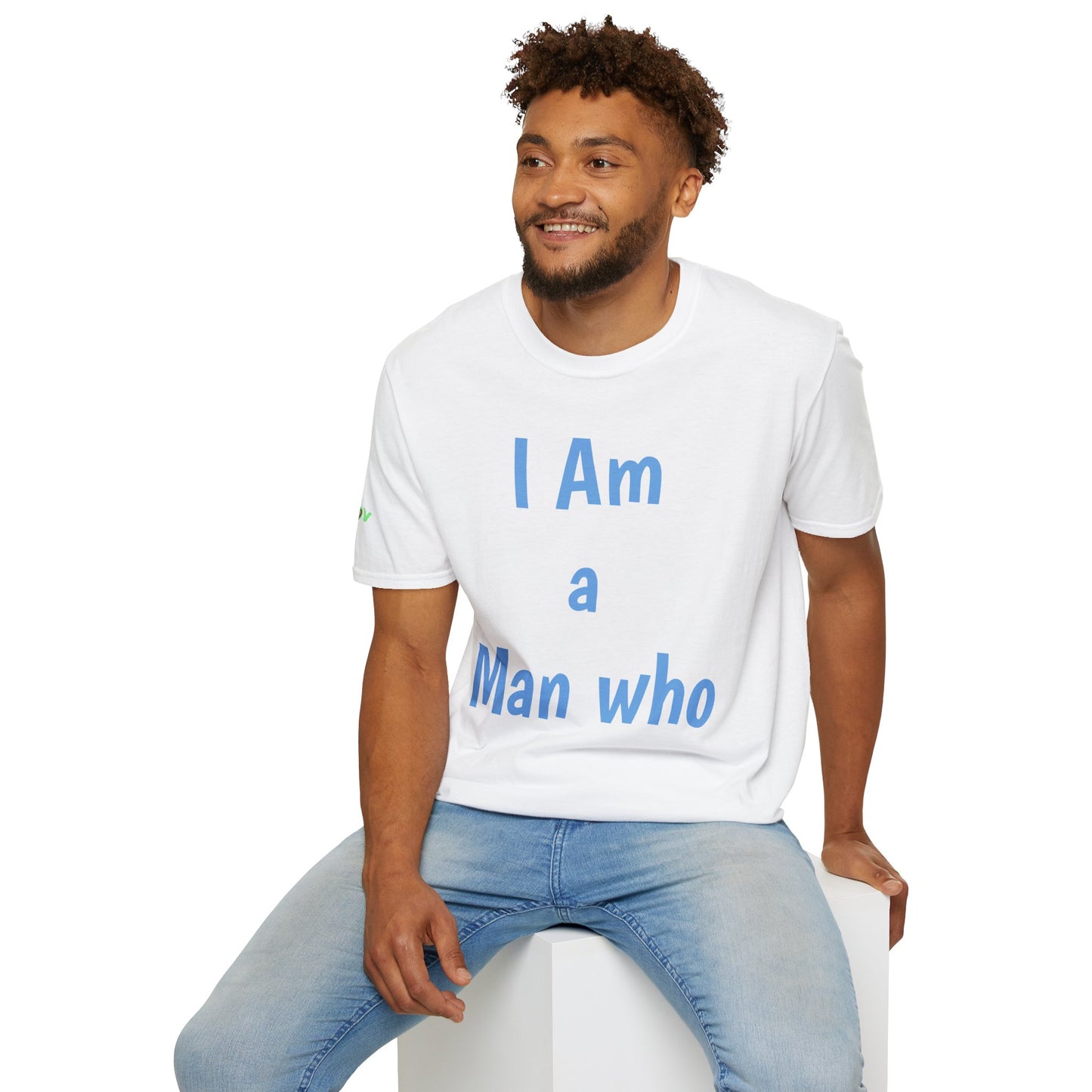 I am a Man who Celebrates Diversity | Men's T-Shirt