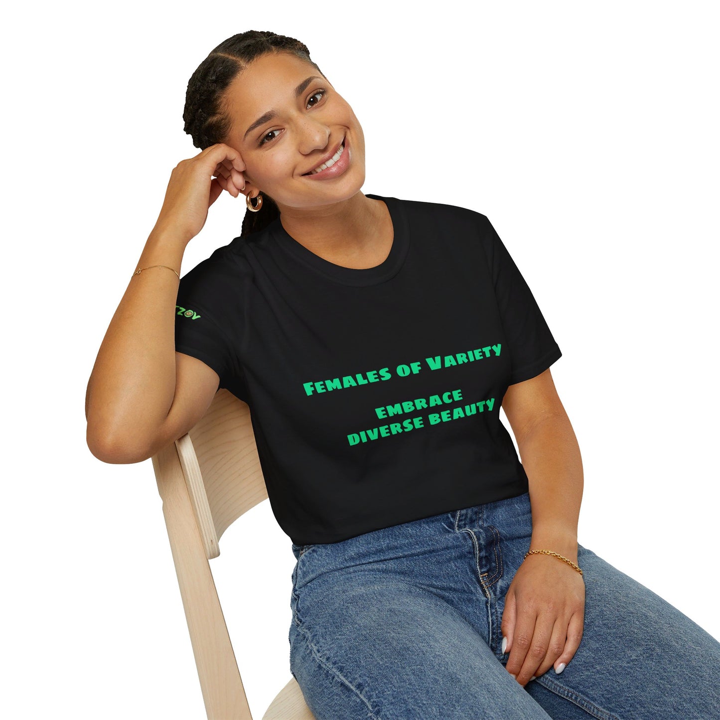 Females of Variety: Embrace Diverse Beauty | T-Shirt