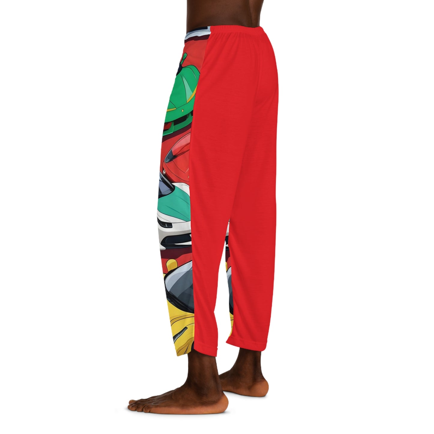 Ferrari's of Variety (Anime) in Red | Men's Pajama Pants