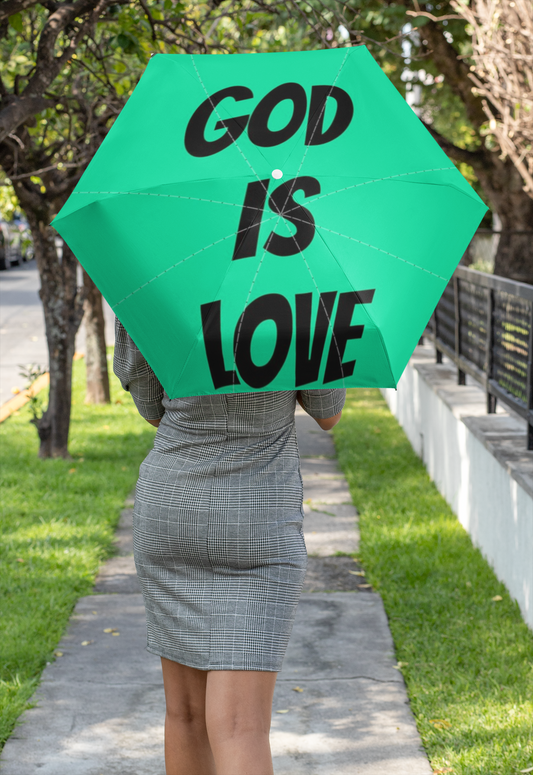 God Is Love | Foldable Umbrella