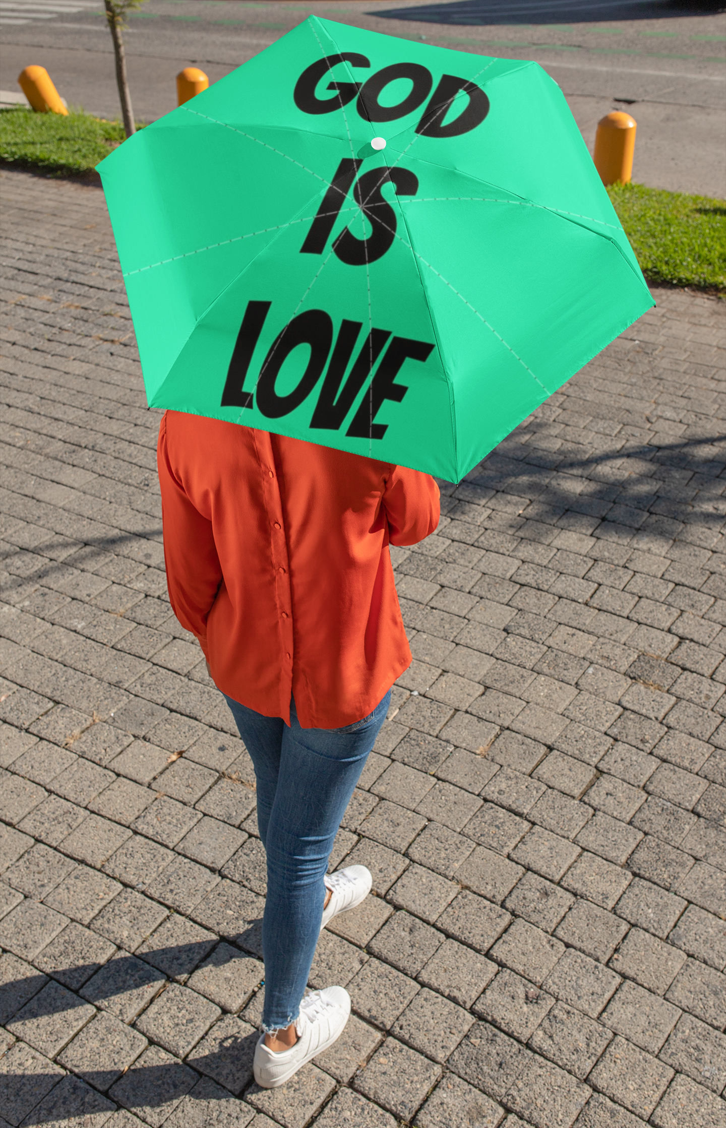 God Is Love | Foldable Umbrella