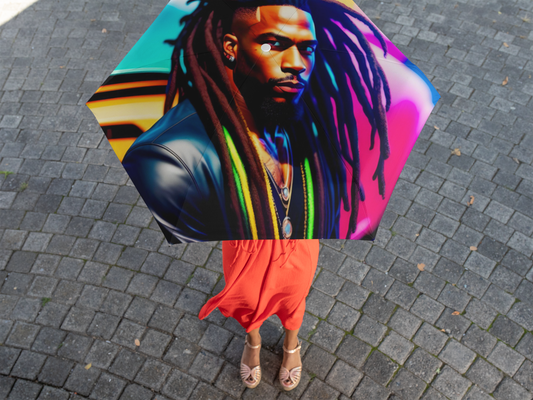 Locs & Luxury. | Foldable Umbrella