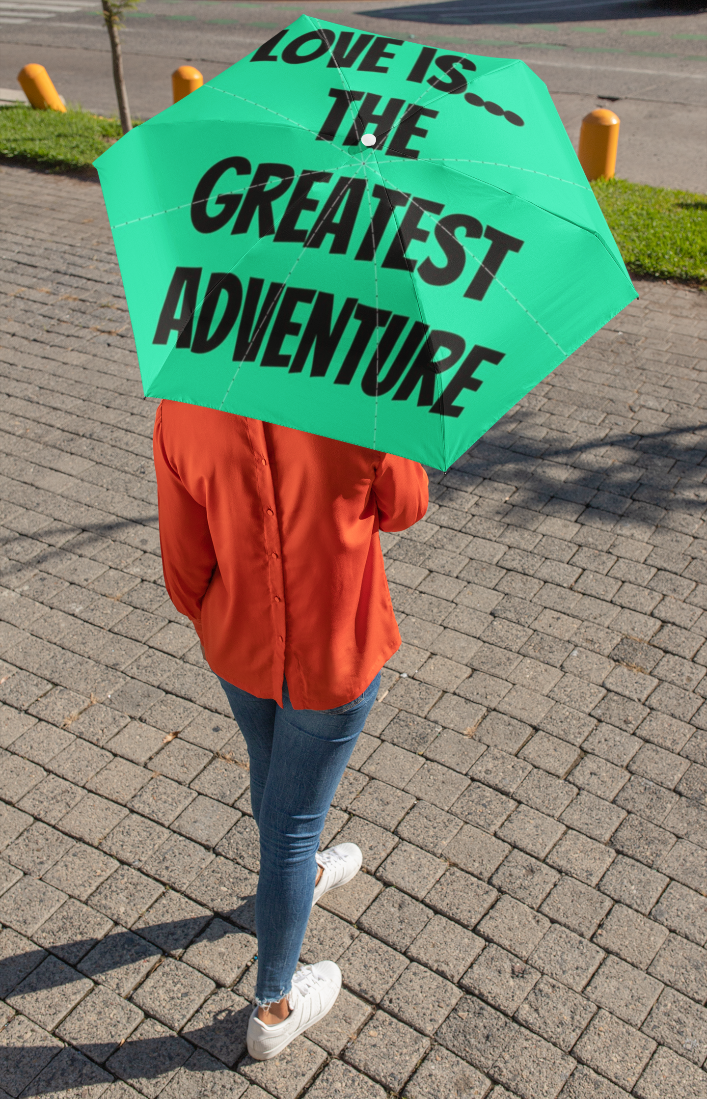 Love Is The Greatest Adventure | Foldable Umbrella